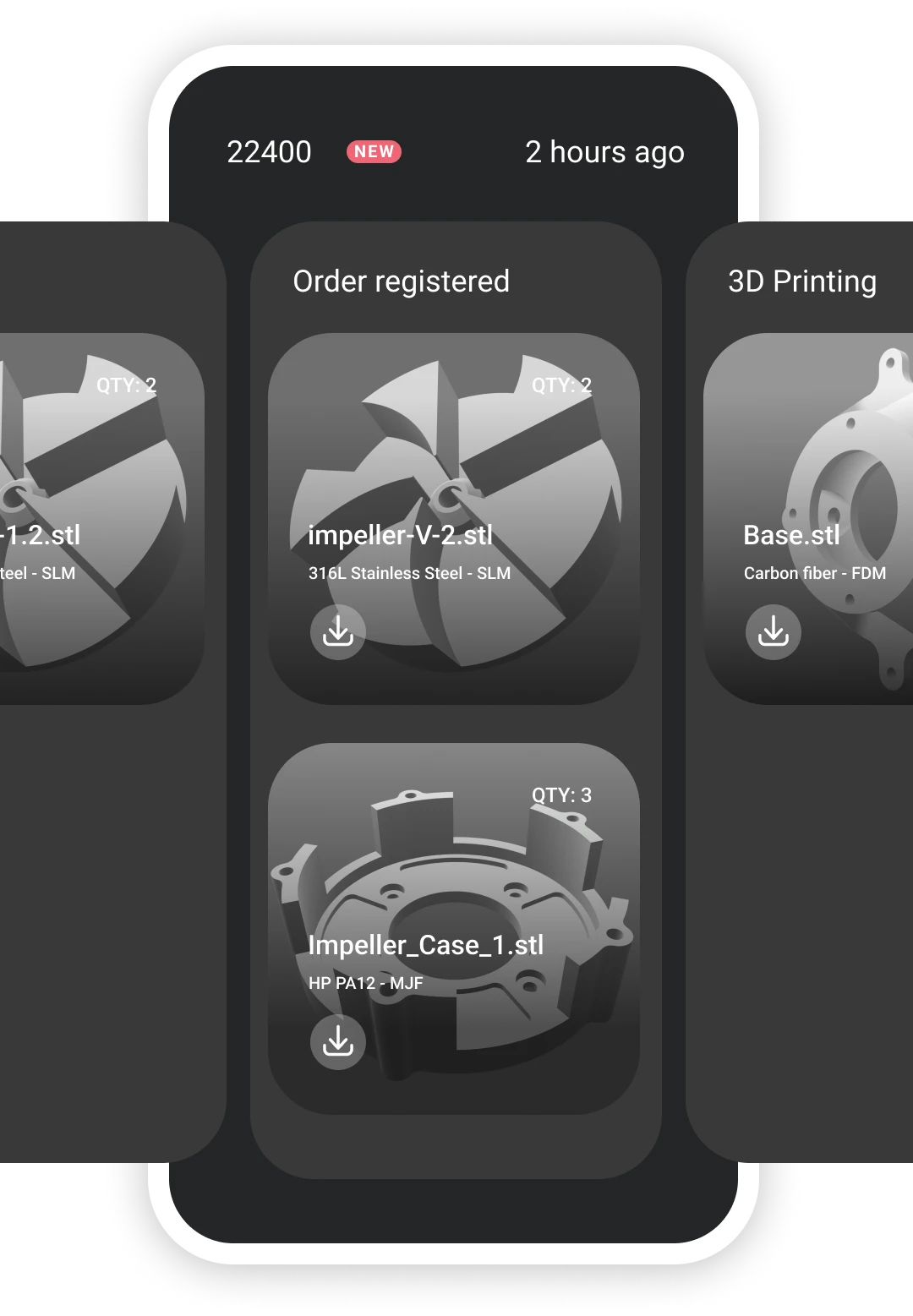 Layers | 3D Print shop software | Home